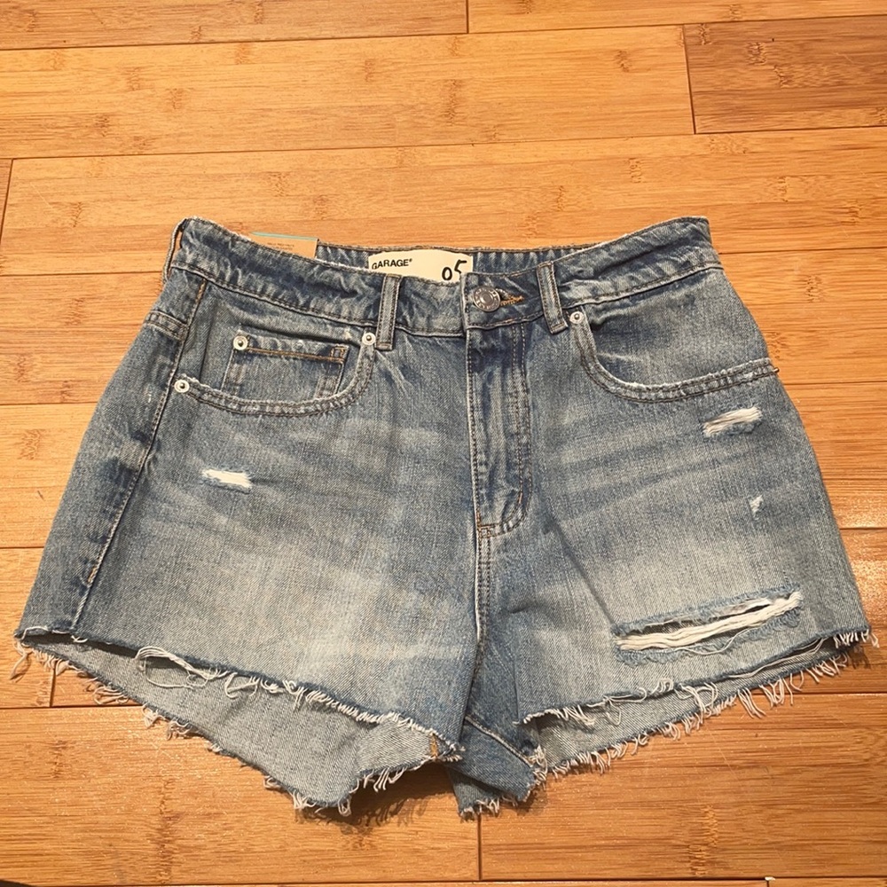 Brand new denim shorts